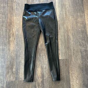Spanx leather leggings